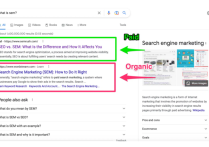 國際推廣seo和sem定義區別是什么？