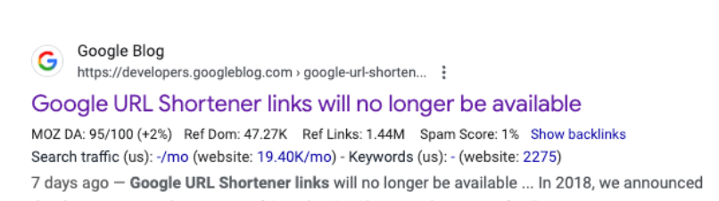 如何利用谷歌短鏈接暫停服務發掘盈利點呢?